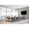 Suporte para videobar Neomounts AV30-500BL para ecrãs de 43–110 polegadas — VESA até 600×400, máx. 10 kg, largura 900 mm