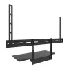 Kit de prateleira para teclado Neomounts AV40-500BL para ecrãs de 43–110 polegadas, VESA até 600x400, carga máx. 2,5 kg, 900×279×640 mm