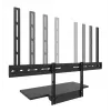 Kit de prateleira para teclado Neomounts AV40-500BL para ecrãs de 43–110 polegadas, VESA até 600x400, carga máx. 2,5 kg, 900×279×640 mm