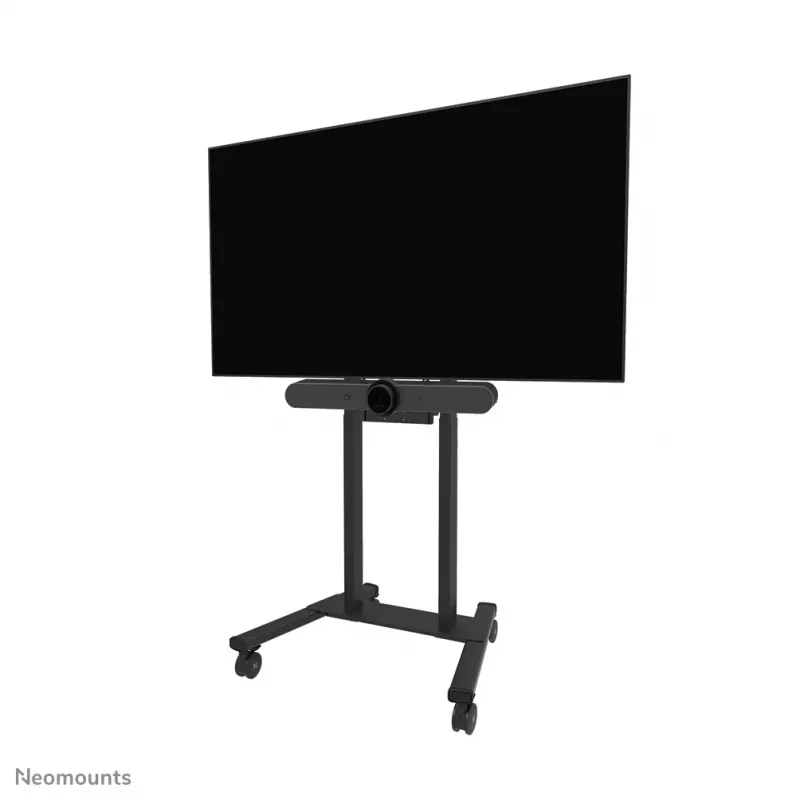 Kit de suporte para videobar e portátil Neomounts AV60-500BL para ecrãs de 43–110 polegadas, VESA até 600x400, carga máx. 8 kg, largura 900 mm