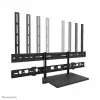 Kit de suporte para videobar e portátil Neomounts AV60-500BL para ecrãs de 43–110 polegadas, VESA até 600x400, carga máx. 8 kg, largura 900 mm