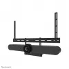 Kit de suporte para videobar e portátil Neomounts AV60-500BL para ecrãs de 43–110 polegadas, VESA até 600x400, carga máx. 8 kg, largura 900 mm