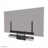 Kit de suporte para videobar e portátil Neomounts AV60-500BL para ecrãs de 43–110 polegadas, VESA até 600x400, carga máx. 8 kg, largura 900 mm