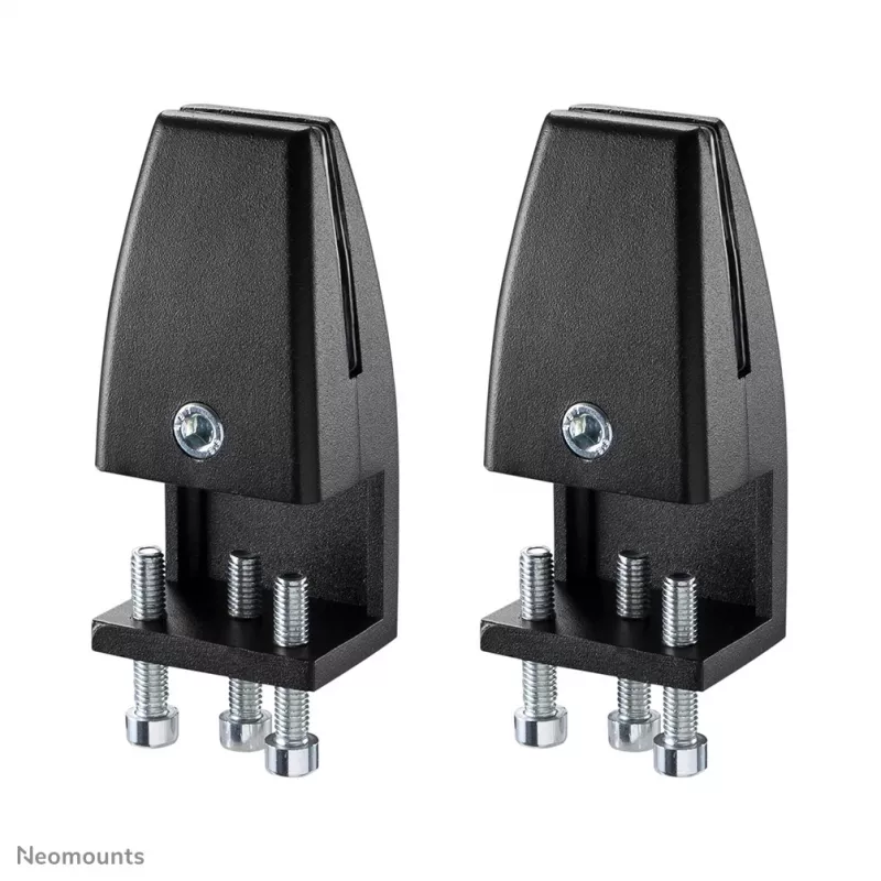 Conjunto de fixação de mesa Neomounts NS-CLMP25 preto (2 unid.) – máx. 5 kg