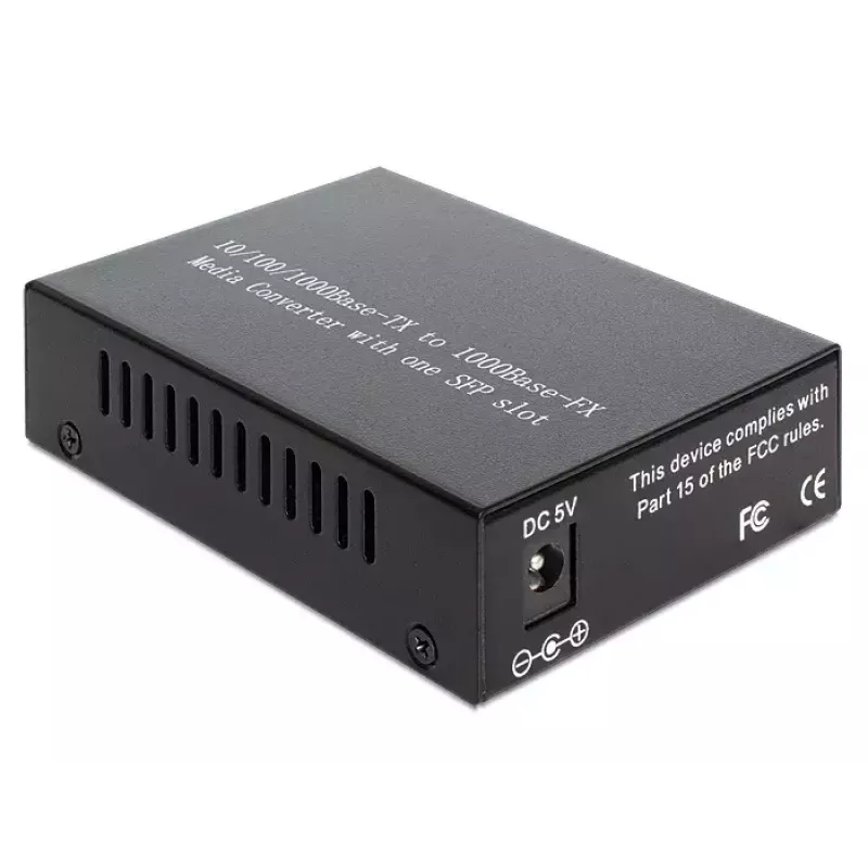 Conversor de media DeLOCK 1000Base-T para SFP 1000 Mbit/s preto