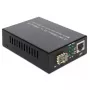 Conversor de media DeLOCK 1000Base-T para SFP 1000 Mbit/s preto