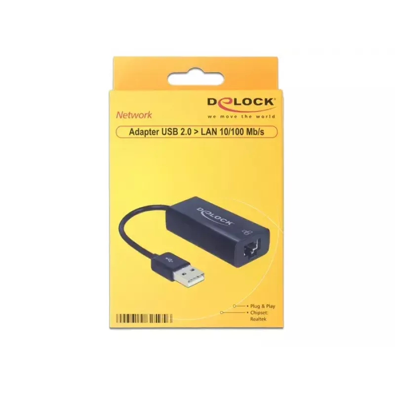Placa de rede DeLOCK 62595 Ethernet 100 Mbit/s