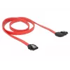Cabo SATA DeLOCK 83970 0,7 m SATA 7 pinos preto vermelho