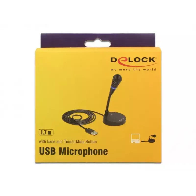 Microfone para PC DeLOCK 65868