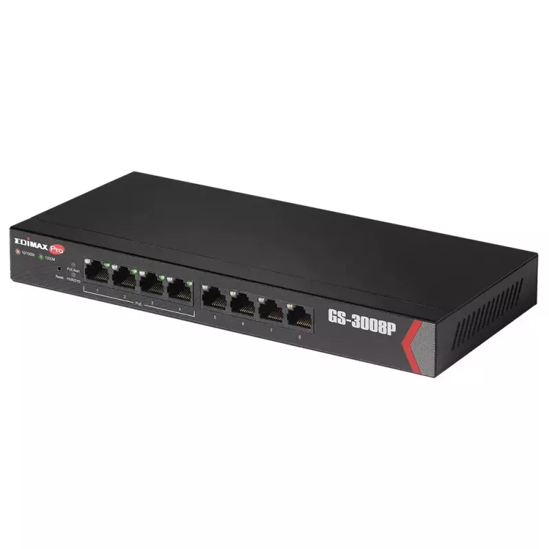 Switch gerido Edimax GS-3008P