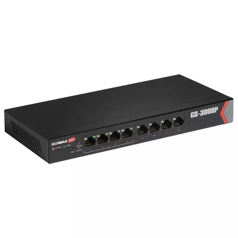 Switch gerido Edimax GS-3008P