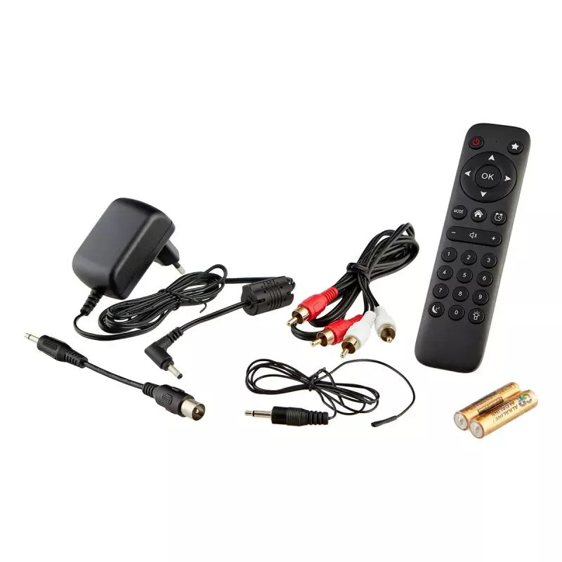 Albrecht DR 463 rádio digital portátil cinzento