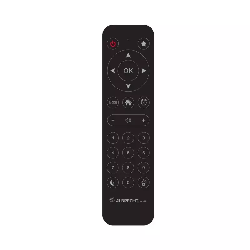 Albrecht DR 463 rádio digital portátil cinzento
