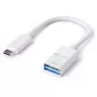 Cabo USB PureLink IS230 0,1 m USB-C para USB-A branco