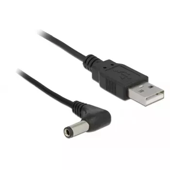 Cabo de alimentação DeLOCK 85588 USB A 1,5 m preto