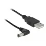 Cabo de alimentação DeLOCK 85588 USB A 1,5 m preto