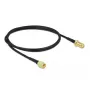 Cabo de antena ficha SMA para conector fêmea SMA DeLOCK 90447