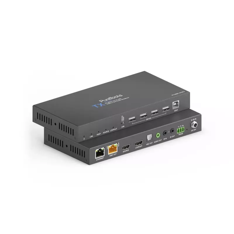Transmissor e recetor AV PureTools PT-HDBT-1010 100m 18 Gbit/s