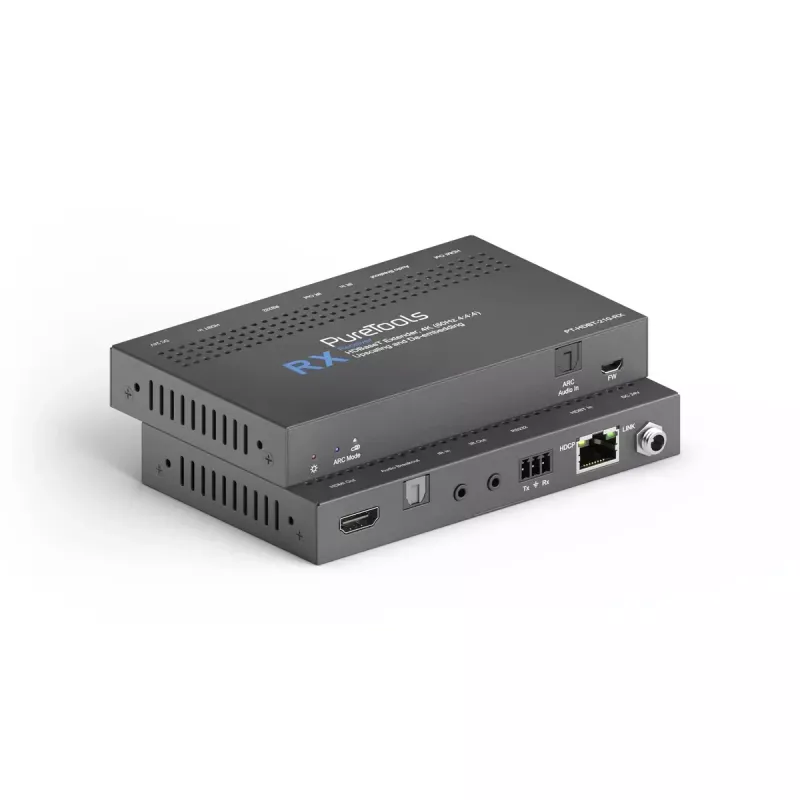 Transmissor e recetor AV PureTools PT-HDBT-210 3840x2160 70m