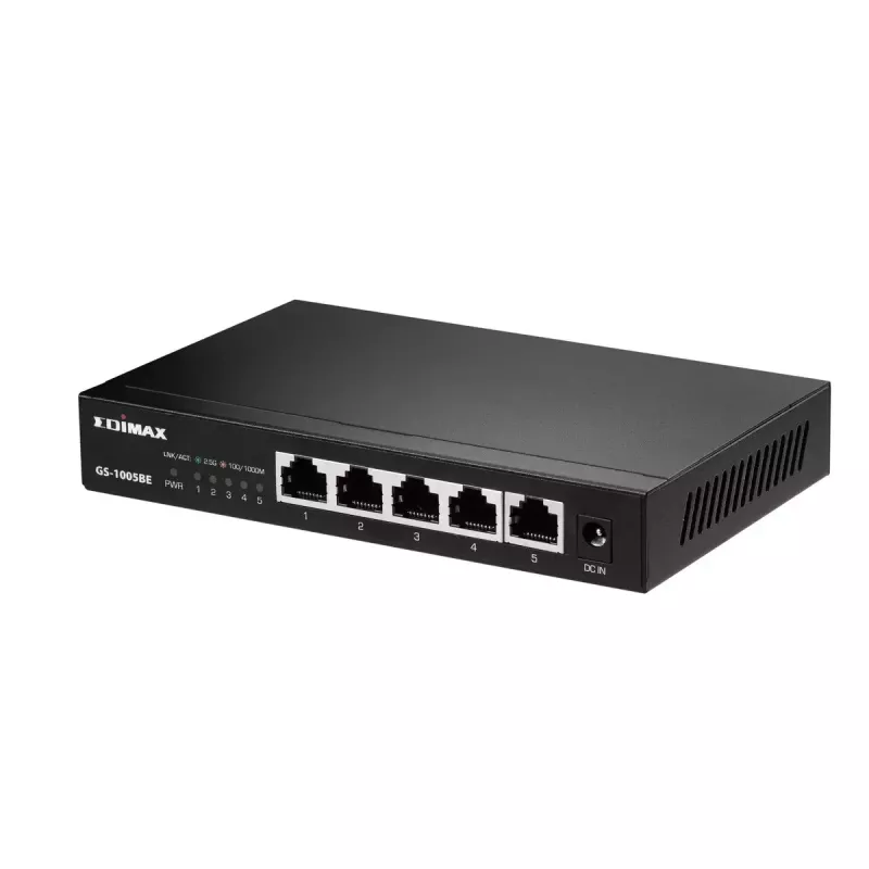 Comutador de rede não gerido Edimax GS-1005BE