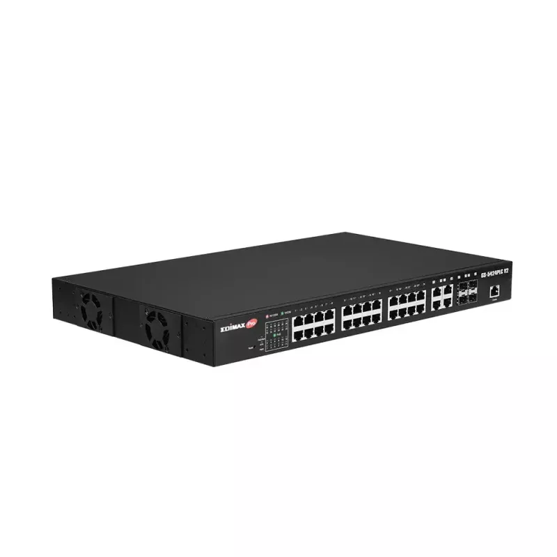 Comutador gerido Edimax GS-5424PLC V2