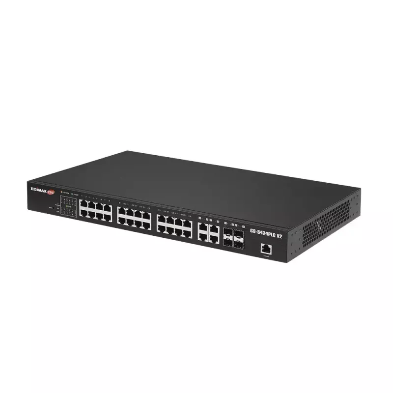 Comutador gerido Edimax GS-5424PLC V2