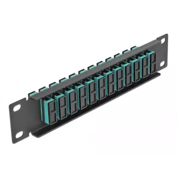 Patch panel de fibra ótica DeLOCK 10