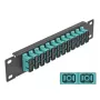 Patch panel de fibra ótica DeLOCK 10