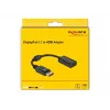 Adaptador DisplayPort 1.1 macho para HDMI fêmea DeLOCK 61011