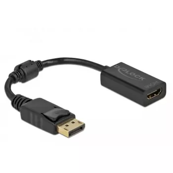 Adaptador DisplayPort 1.1 macho para HDMI fêmea DeLOCK 61011