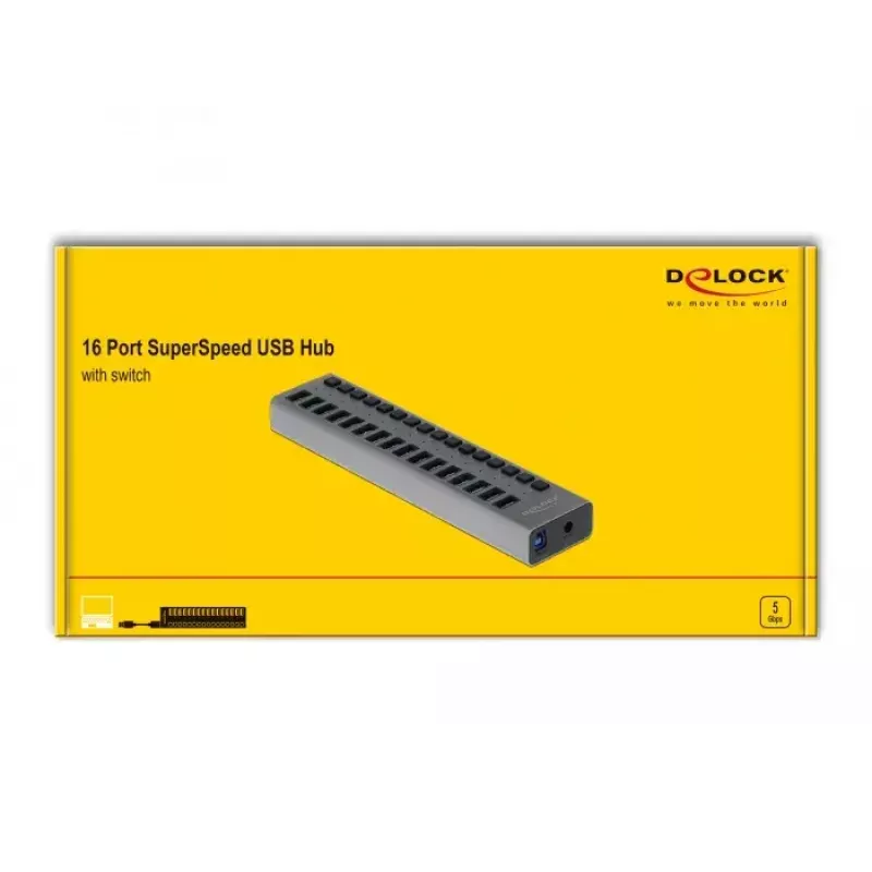 Hub USB DeLOCK 63739
