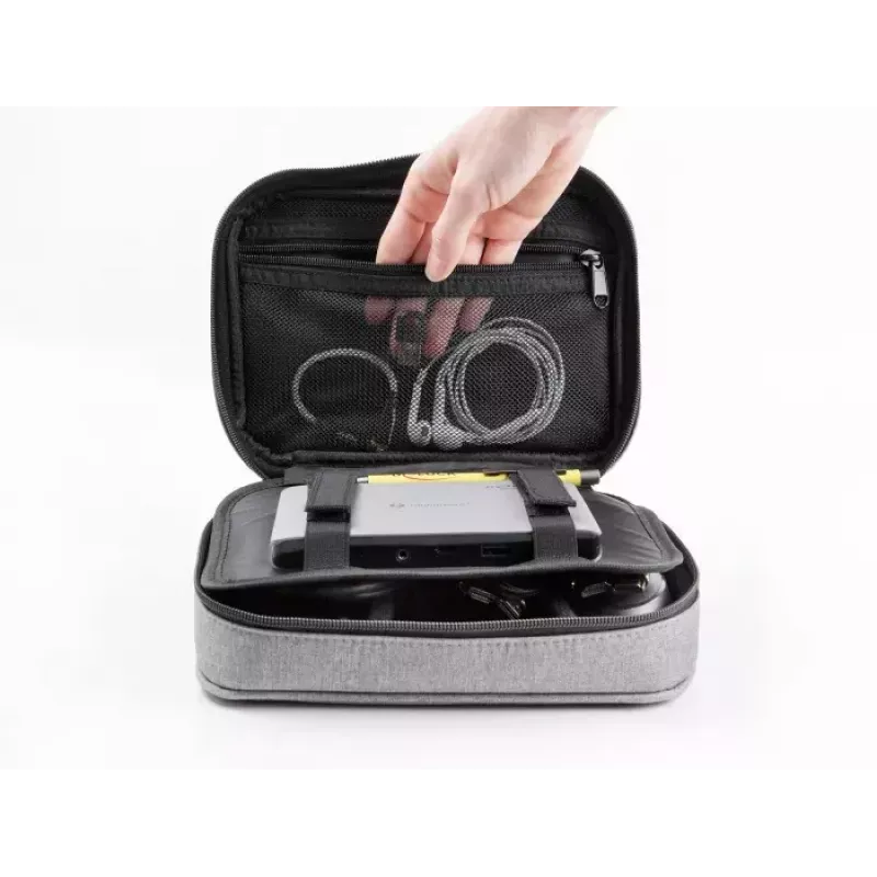 Bolsa de armazenamento de ferramentas DeLOCK 18412 cinzento poliéster 175x235x60mm