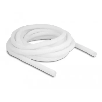 Manga de malha DeLOCK 20808 5 m x 13 mm branco