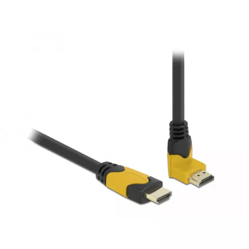 Cabo HDMI DeLOCK 86989 2m HDMI tipo A Standard preto amarelo