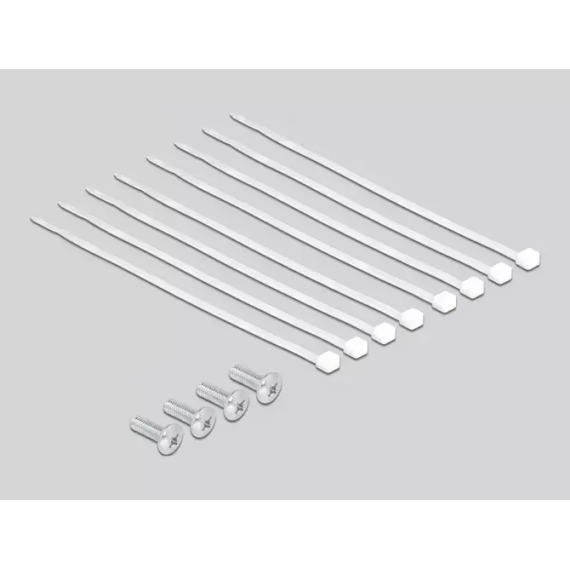 Patch panel DeLOCK 19 polegadas 48 portas Cat.5e 2HE colorido RJ-45