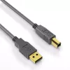 Cabo USB PureLink DS2000-100 10 m USB 2.0 USB A USB B preto
