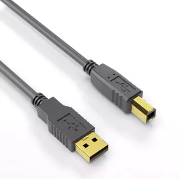 Cabo USB PureLink DS2000-100 10 m USB 2.0 USB A USB B preto