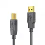 Cabo USB PureLink DS2000-100 10 m USB 2.0 USB A USB B preto