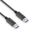 PureLink iSeries IS2401-020 Cabo de USB-A para USB-A, USB 3.1 Gen 1, 2 m, preto