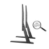PureLink PureMounts PM-TVS-02 suporte de chão para TV para ecrãs planos de 81-165 cm (32-65 polegadas), aço, preto