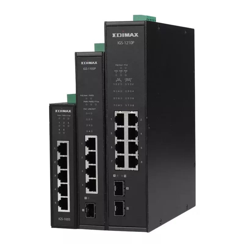 Switch Não Gerido Edimax IGS-1005 L2 Gigabit Ethernet 5 Portas