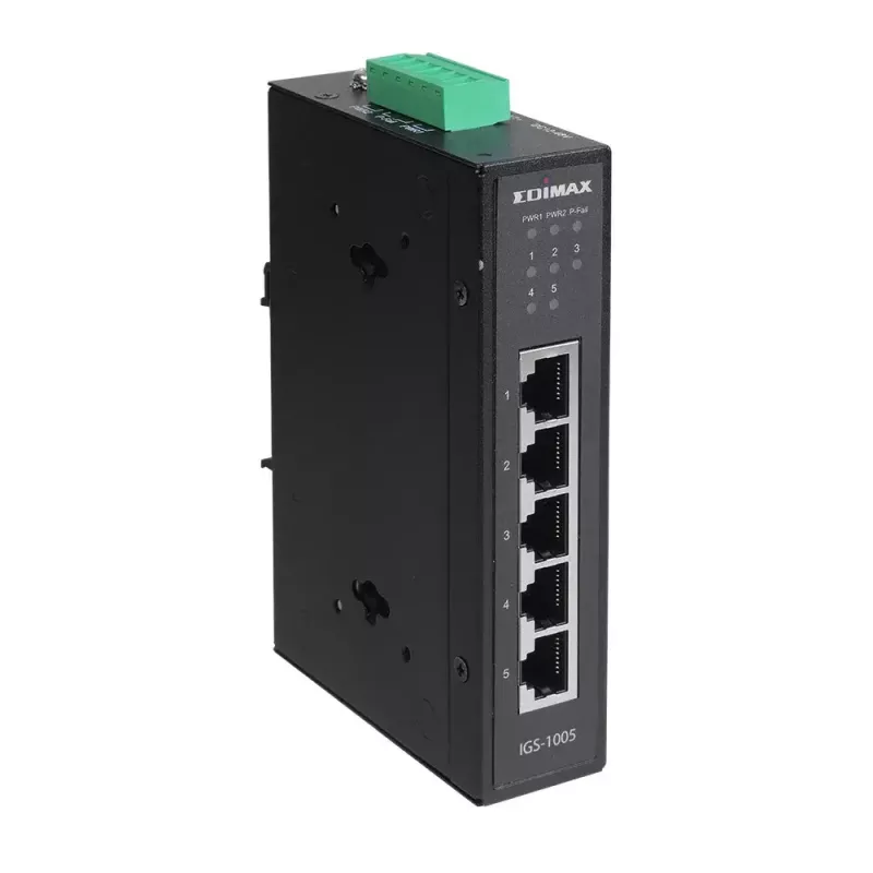 Switch Não Gerido Edimax IGS-1005 L2 Gigabit Ethernet 5 Portas