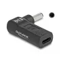 Adaptador DeLOCK Conector Fêmea USB Type-C para Ficha Dell 4,5 x 3,0 mm Angular 90°