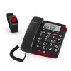 Telefone Analógico amplicomms BigTel 50 Alarm Plus Identificação de Chamadas Cinzento Escuro