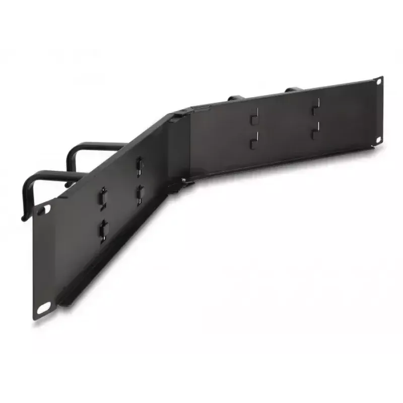 Painel de Gestão de Cabos DELOCK 19 Polegadas 66978 2U Angular Preto