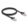Cabo DeLOCK RJ50 macho para RJ50 macho S/FTP 1 m preto