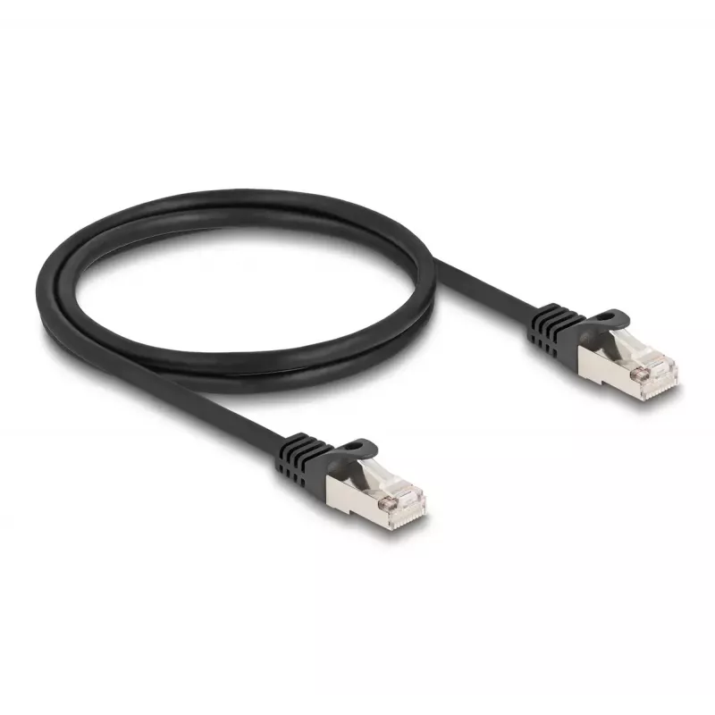 Cabo DeLOCK RJ50 macho para RJ50 macho S/FTP 1 m preto