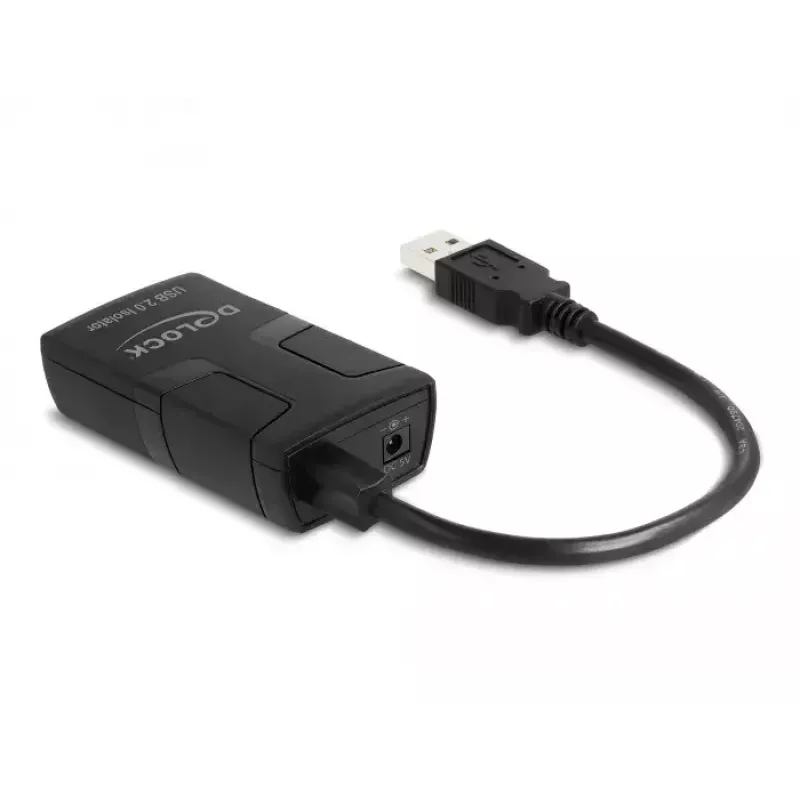 DeLOCK isolador USB 2.0 Type-A ficha macho para conector fêmea isolamento 5 kV