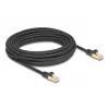 Cabo de rede DeLOCK RJ45 Cat.6A S/FTP 10 m preto