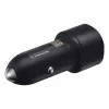 Carregador Samsung EP-L1100 universal preto isqueiro de automóvel